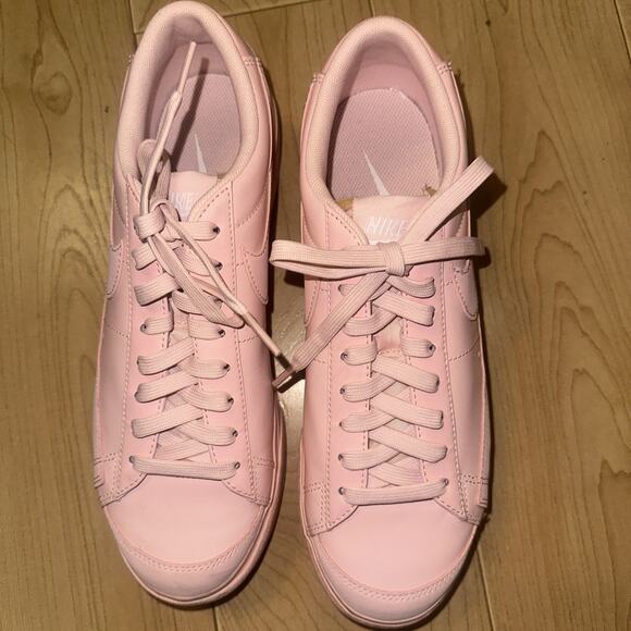 Women's Nike Blazer Low Platform Atmosphere Pink DJ0292-600 Size 10 - Picture 3 of 9